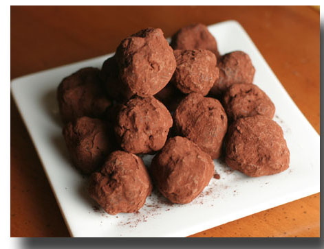 chocolate truffles