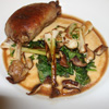 duck confit with polenta