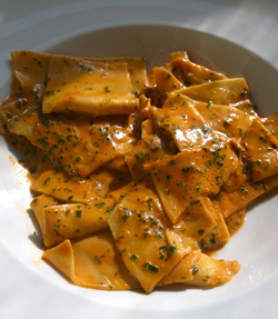 duck egg pappardelle