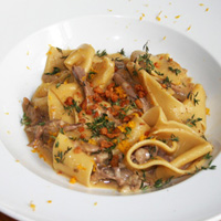 duck egg pappardelle
